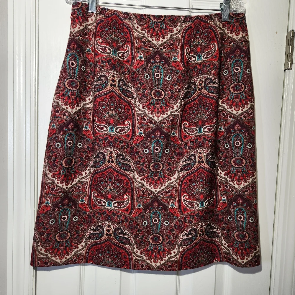 Talbots line skirt